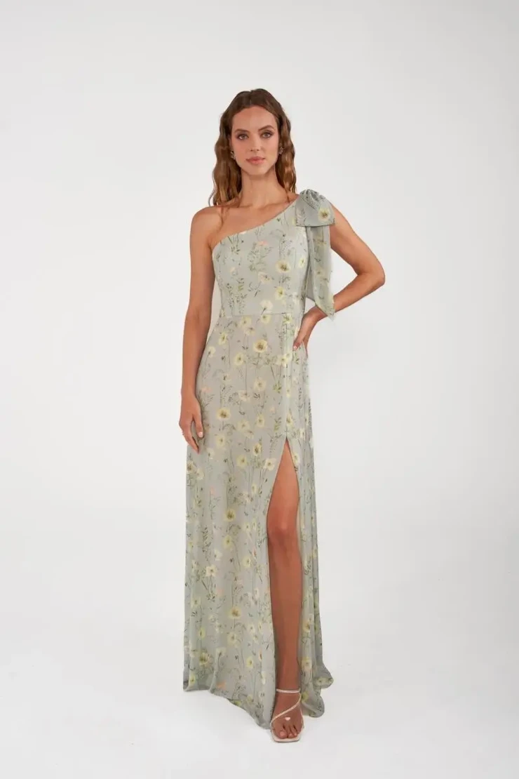 crop top bridesmaid dress Charming Bridal Lace Crop Top with High Collar main image 1