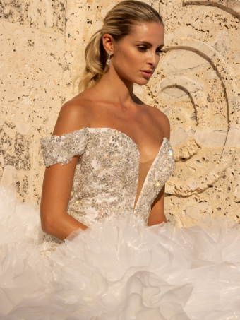 Adornato Couture Stella Del Norde #2 Ivory/Nude/Silver thumbnail