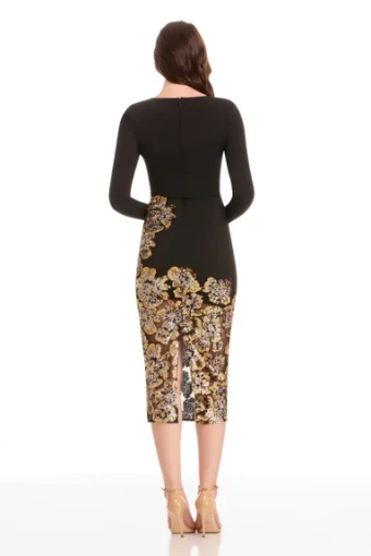 Dress the Population MARA #1 Gold/Multi thumbnail