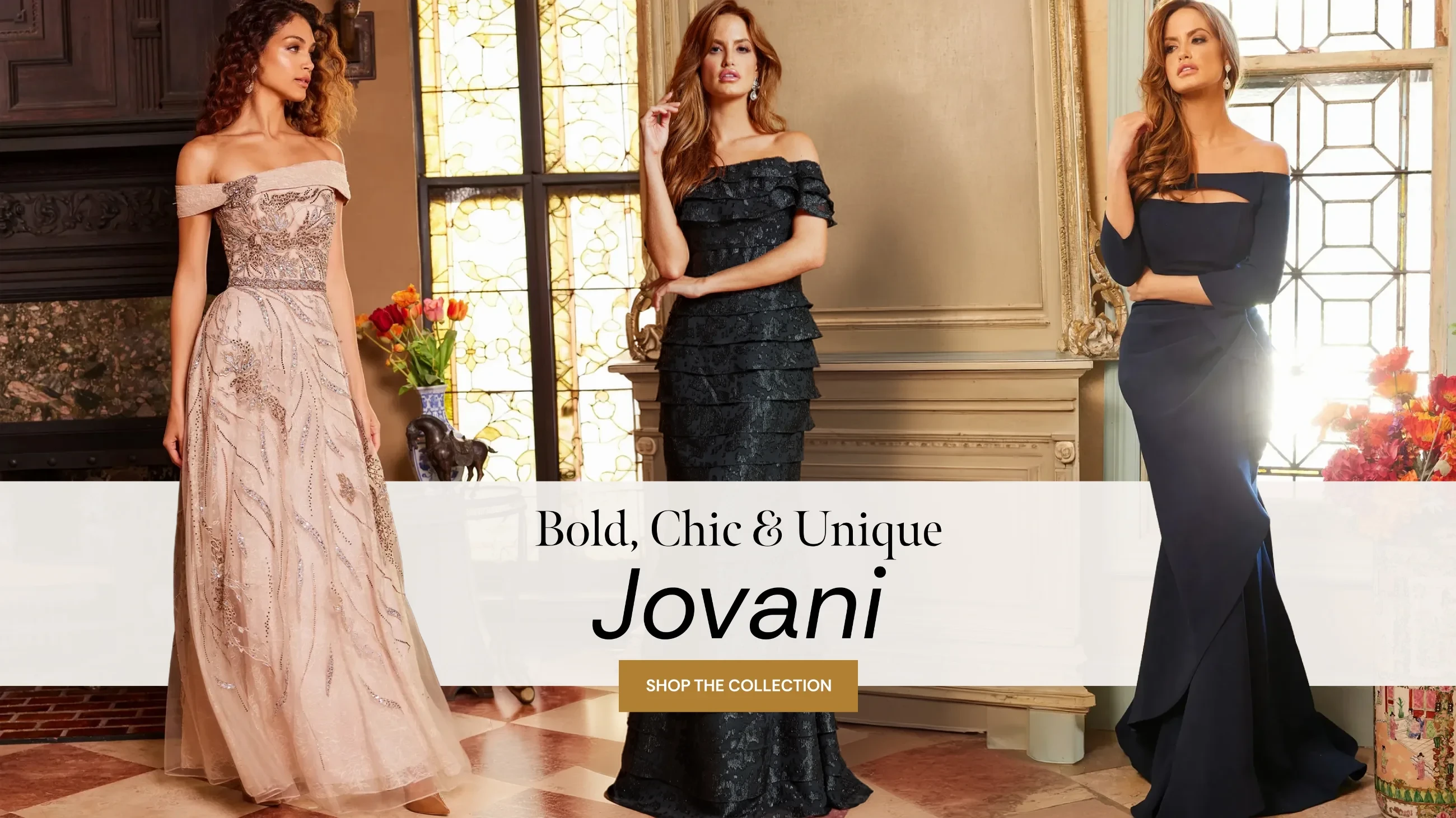 Bold, Chic and Unique: Jovani Banner